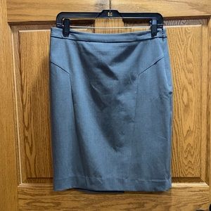 The Limited, gray pencil dress skirt